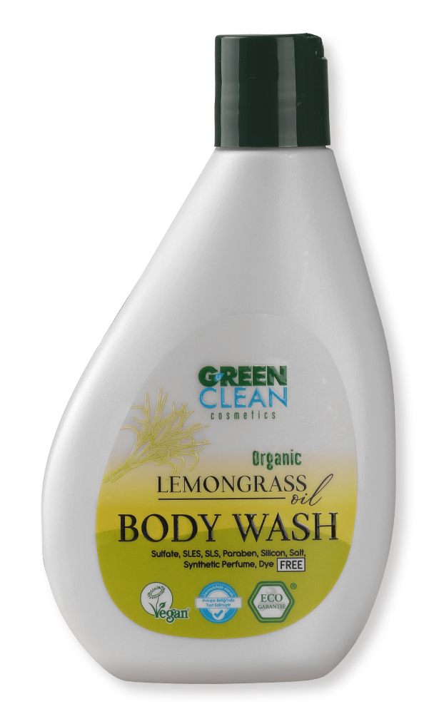 Green Clean Duş Jeli Organik Lemongrass Yağlı 275 ml
