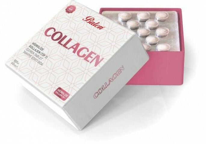 Collagen Hidrolize Kollajen Hidrolize Kallojen Tip 1 Tablet
