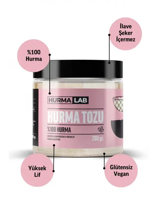 HURMALAB Hurma Tozu 280gr