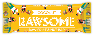 Hindistan Cevizli Raw Bar 50 Gr