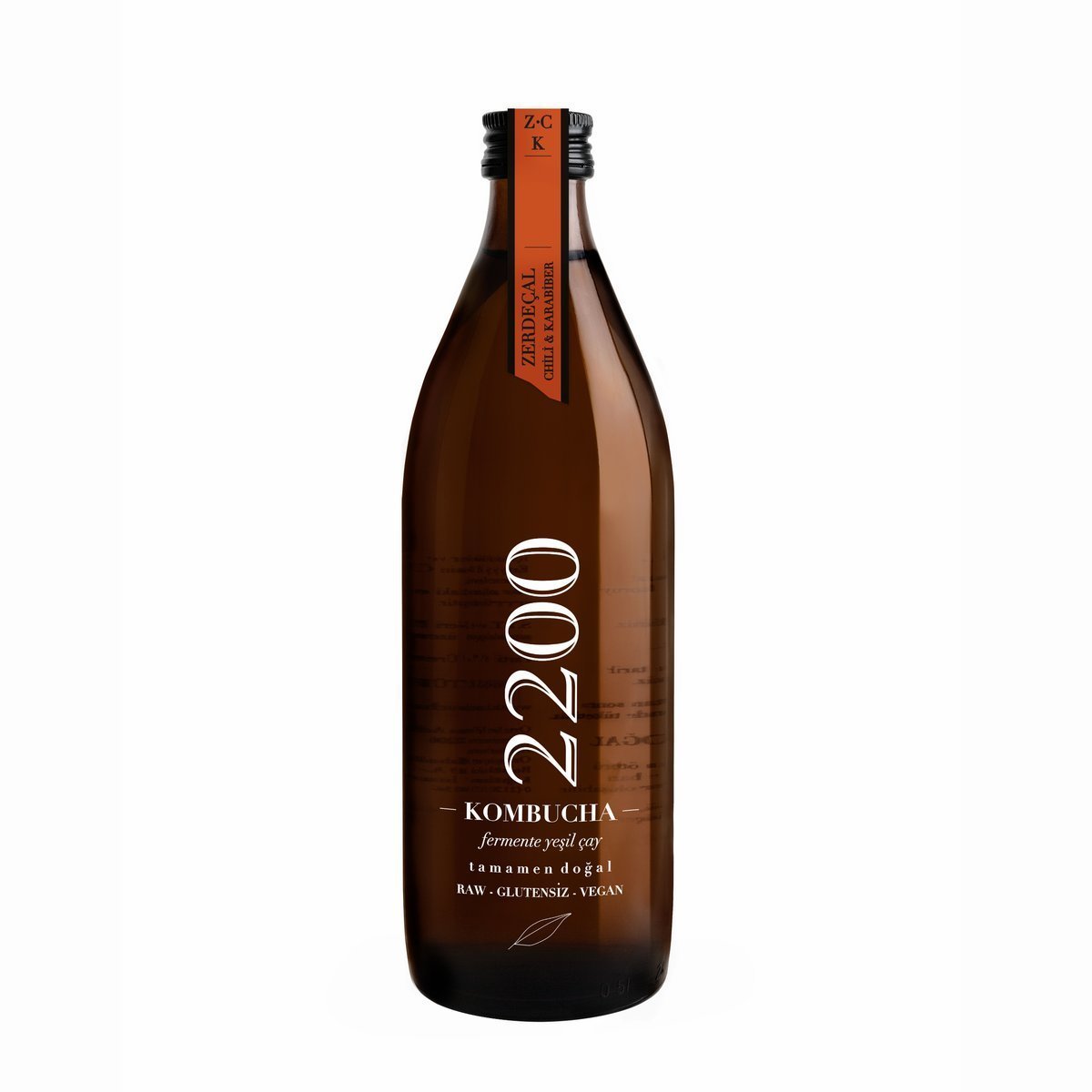 KOMBUCHA 2200 (ZERDEÇAL VE CHILI KARABİBER) 330 ML