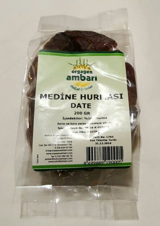 Medine Hurması 250 gr