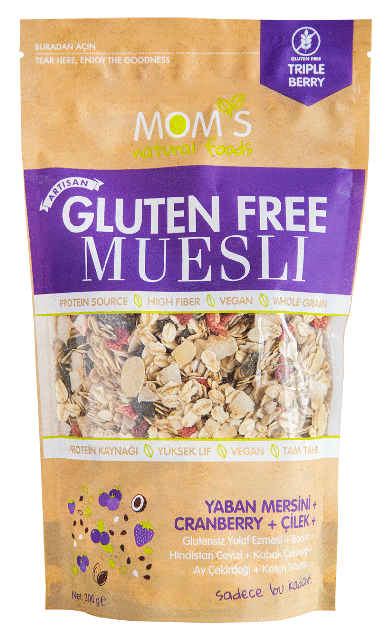 Granola çilek blueberry cranberry 300 gr