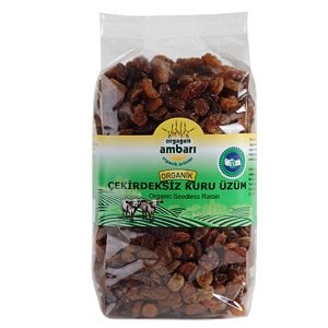 Çekirdeksiz Kuru Üzüm (Sultaniye) 500 Gr