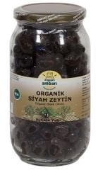 Organik Sofralık  Siyah Zeytin 700 gr