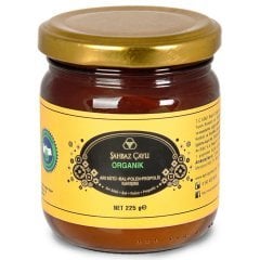 Organik Arı Sütü, Bal, Polen, Propolis Karışımı görseli.
