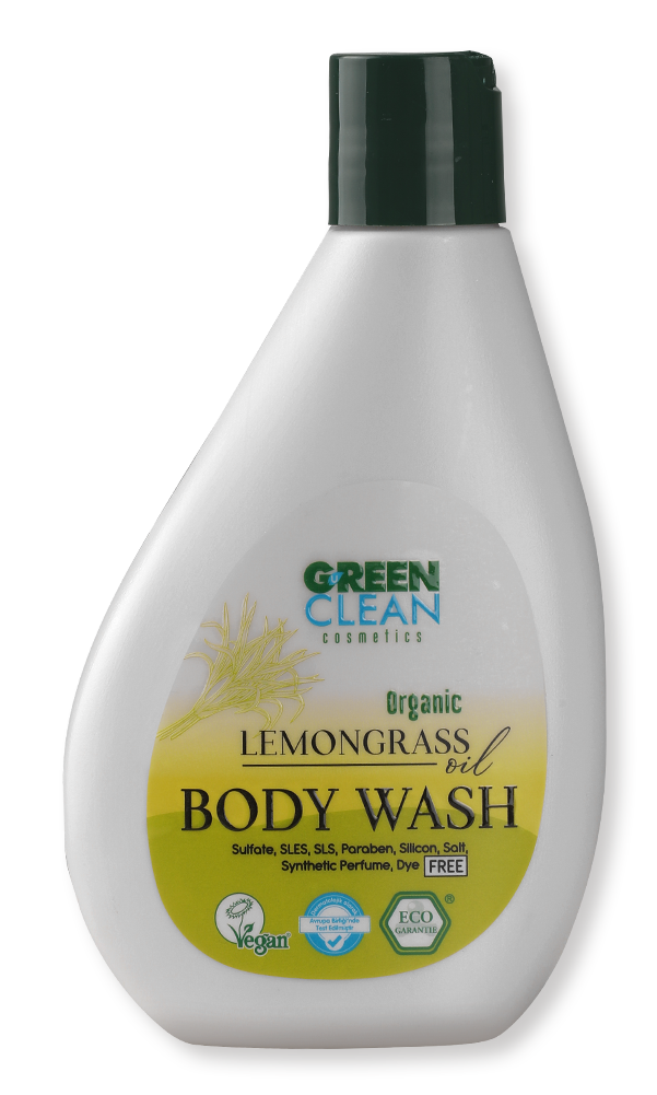 Green Clean Duş Jeli Organik Lemongrass Yağlı 275 ml
