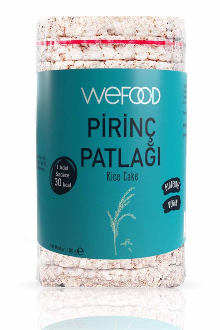 Wefood Glutensiz Pirinç Patlağı 100 gr