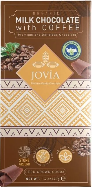 ORGANİK SÜTLÜ ÇİKOLATA-KAHVELİ