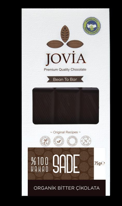 ORGANİK ÇİKOLATA-%100 BİTTER SADE
