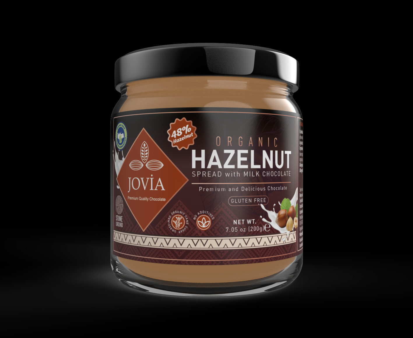 ORGANİK SÜTLÜ ÇİKOLATALI FINDIK KREMASI