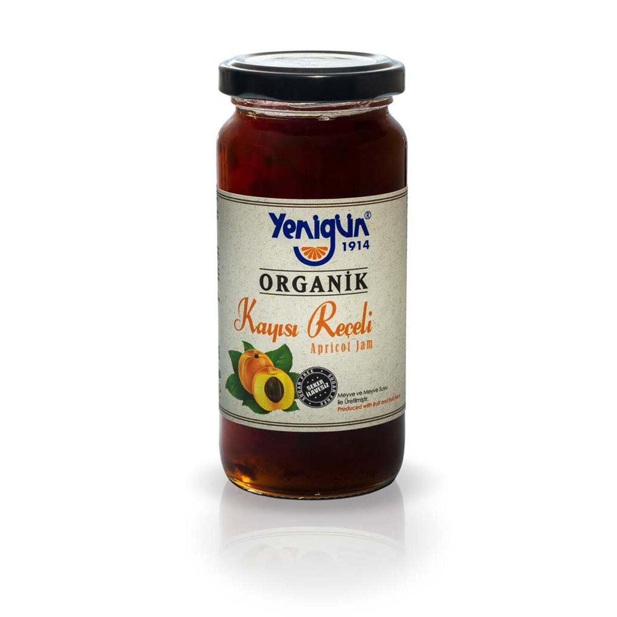 Yenigün Organik Kayısı Reçeli 290 gr