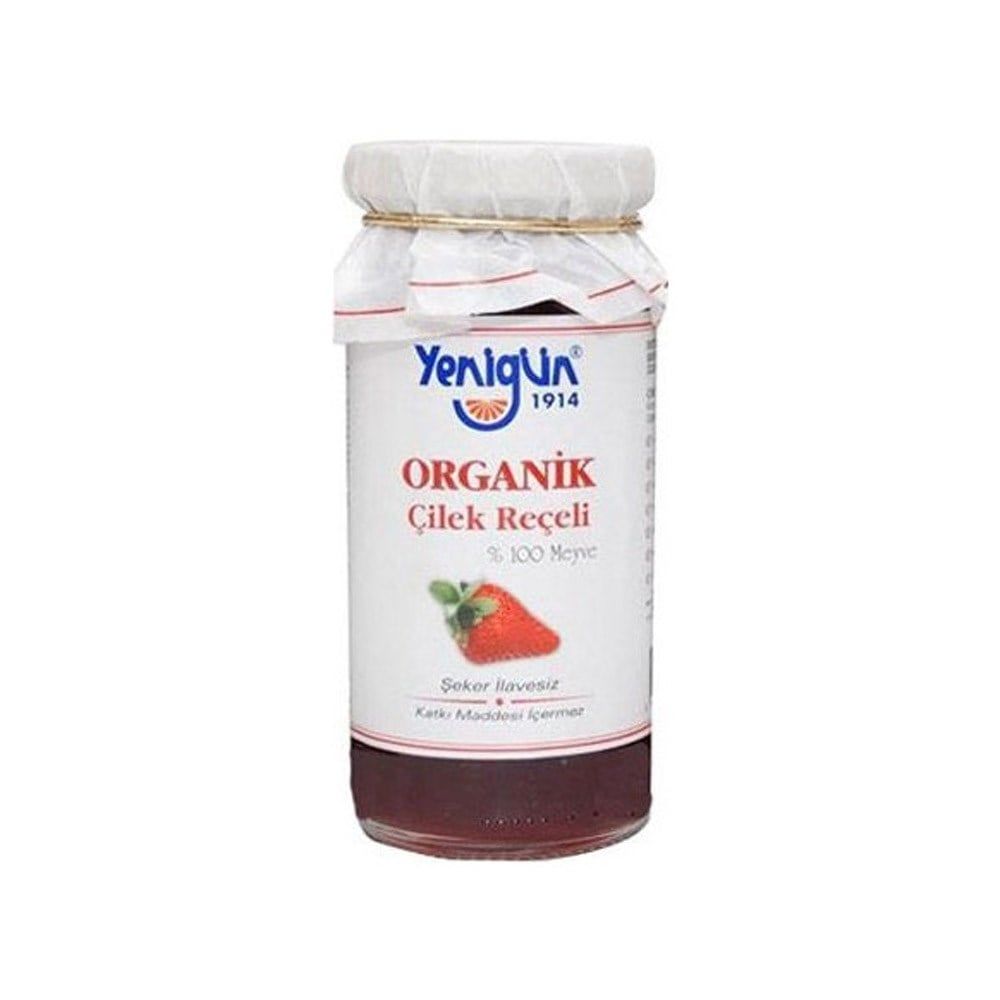 Yenigün Organik Çilek Reçeli 290 gr