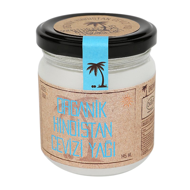 Organik Hindistan Cevizi Yağı 300gr 145 ml
