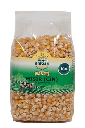 Organik Cin Mısırı (Patlamalık) 500 gr