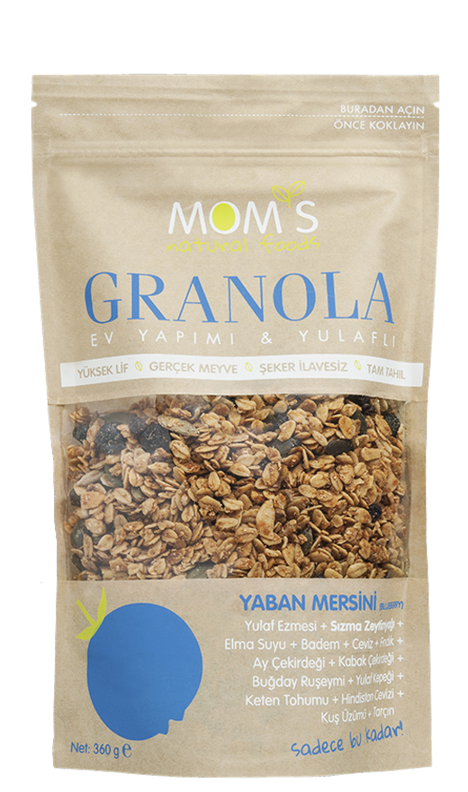 Mom's Granola Yaban Mersinli 360 gr