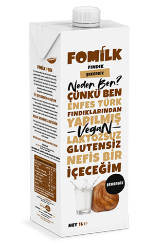 Fomilk Şekersiz Fındık Sütü